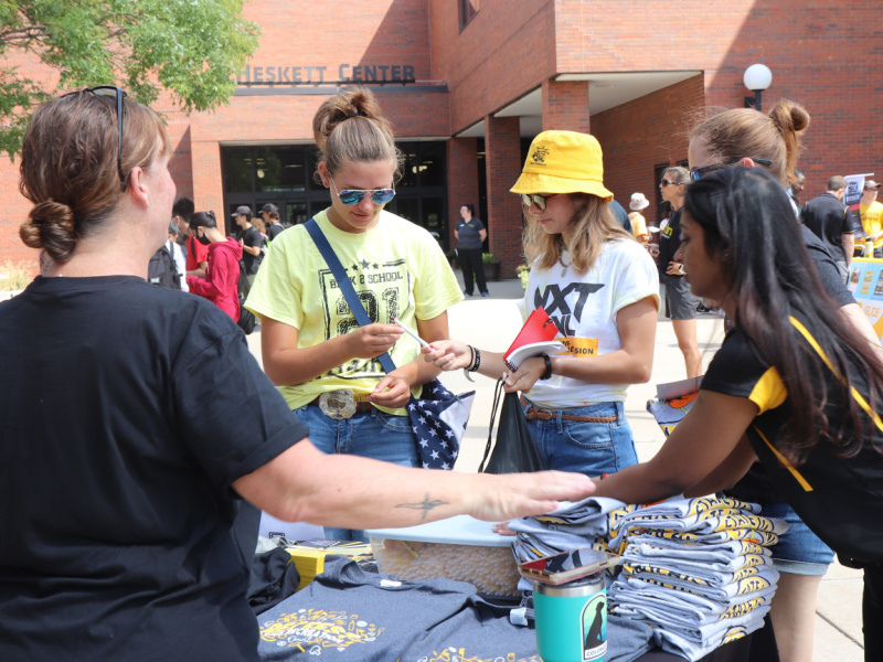 RecFest event for knowing all things Campus Recreation at Wichita State University