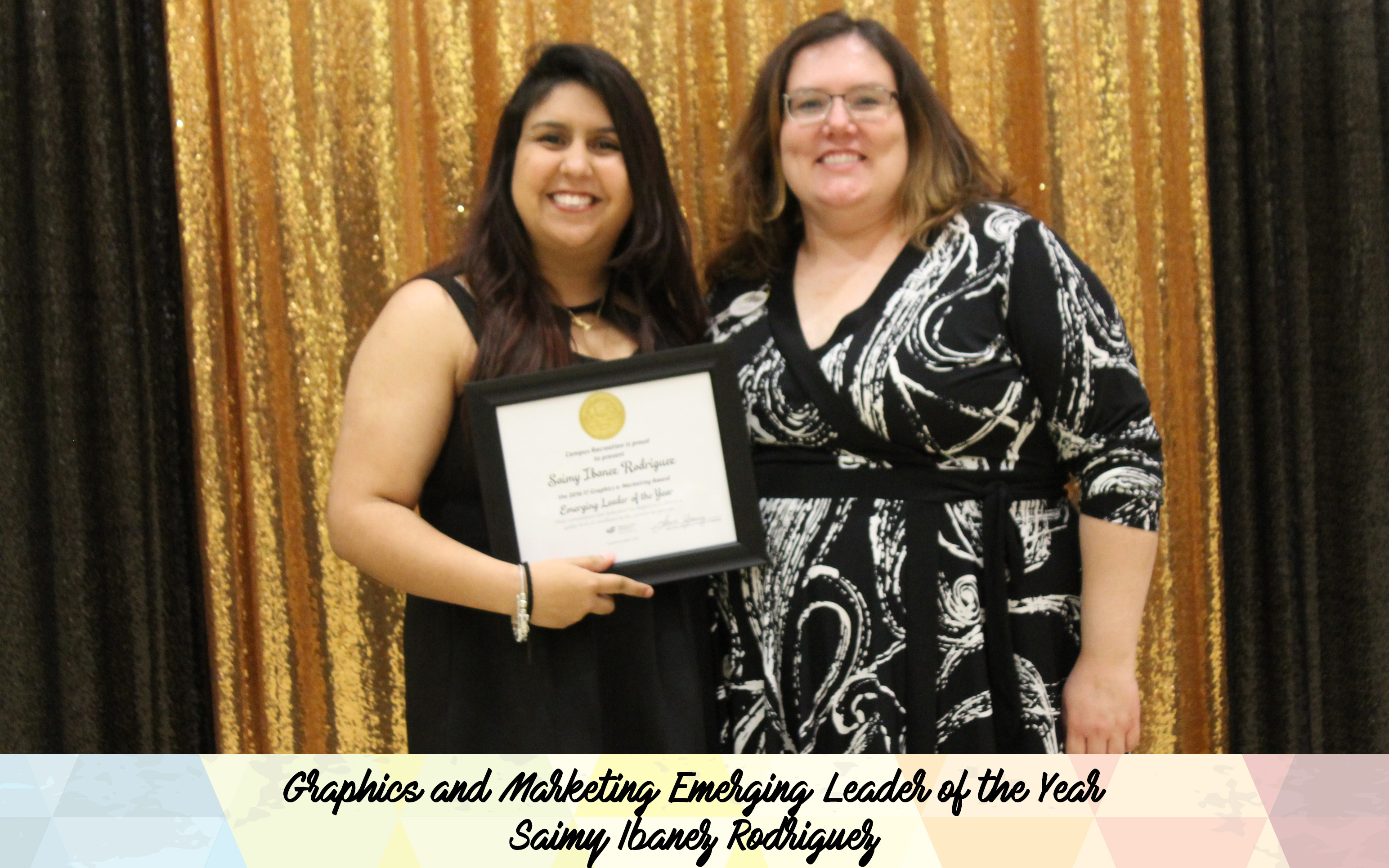 Graphics and Marketing Emerging Leader of the Year Saimy Ibanez Rodriguez
