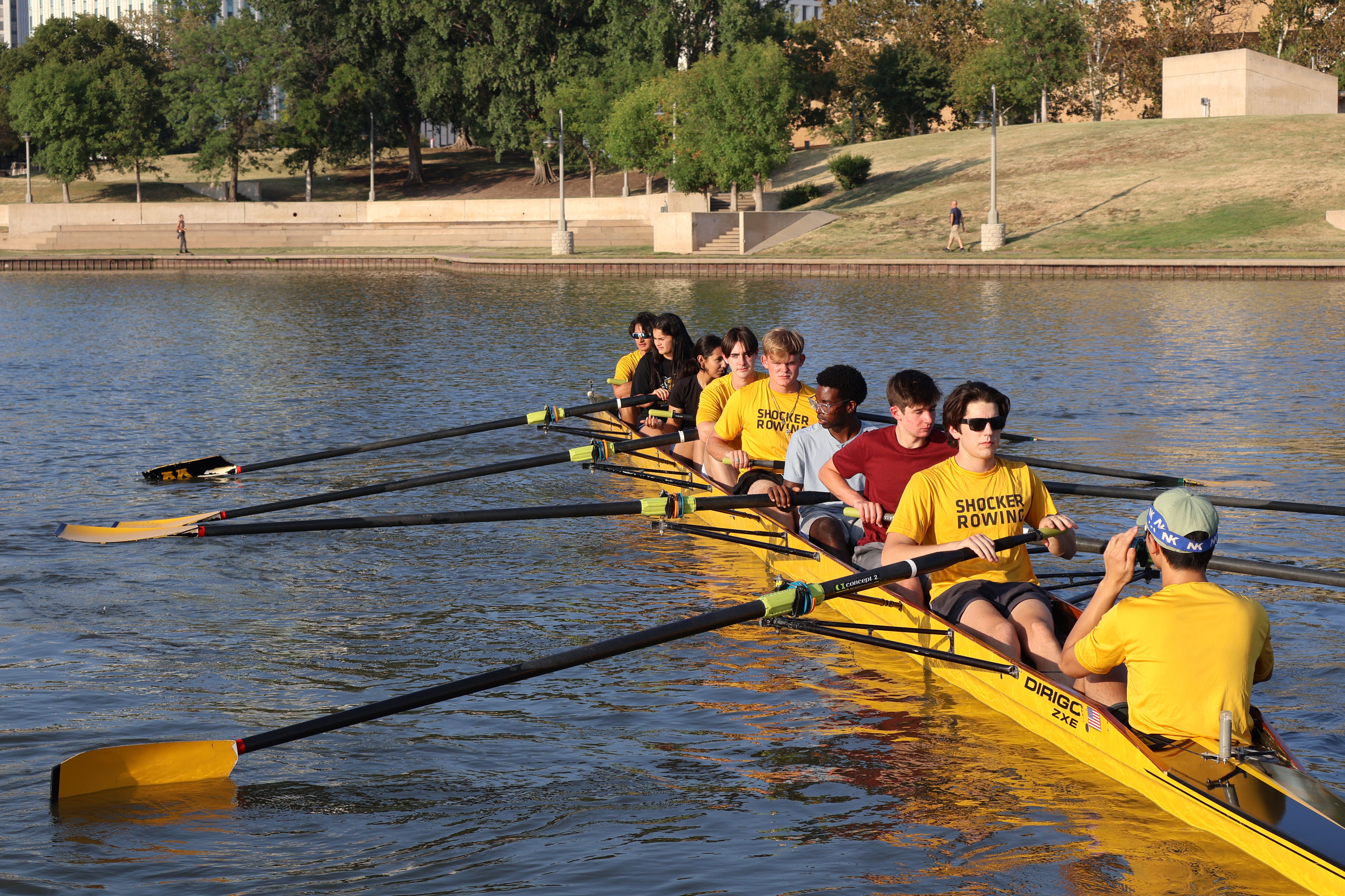 Shocker Rowing at the event
