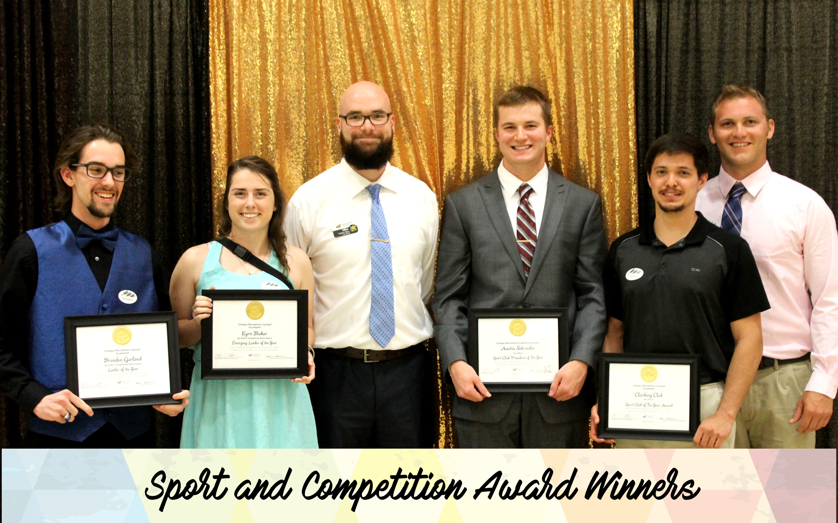 Sports and Competition Award Winners