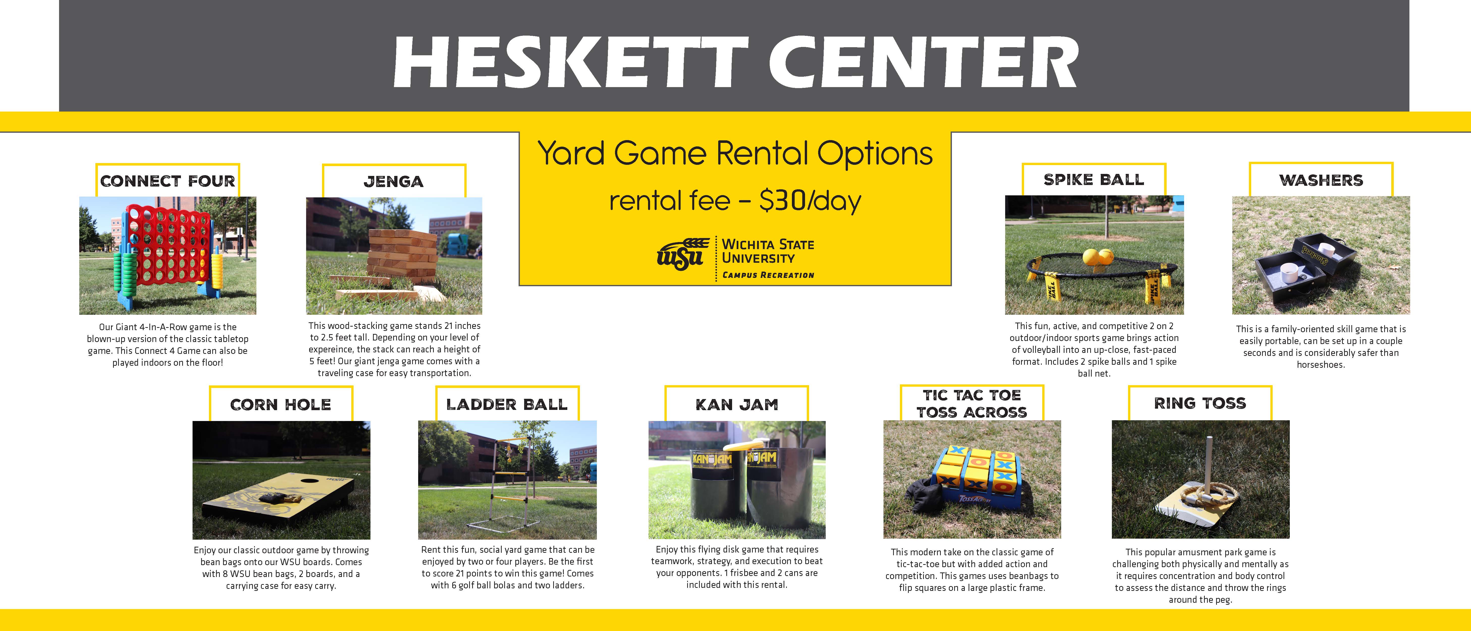 Yard Games Options