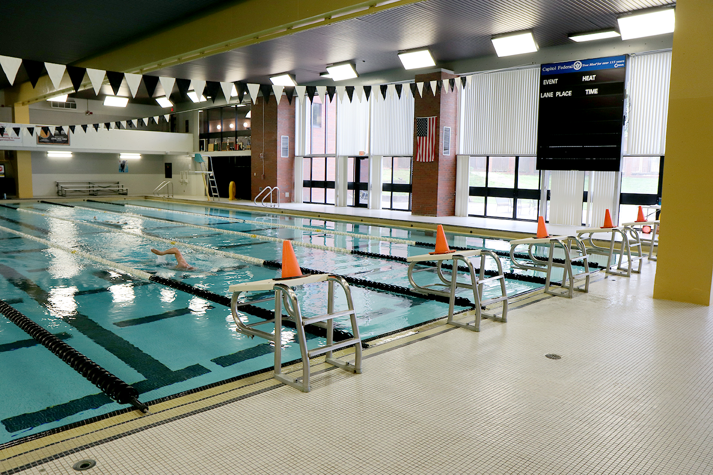 Underwater view of Wiedemann Natorium Pool