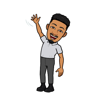 Bitmoji of Aaron Evans