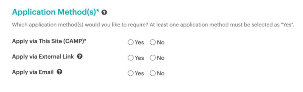 Application Methods