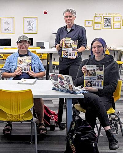 English Seminar Class Holding The Career Ready Guide