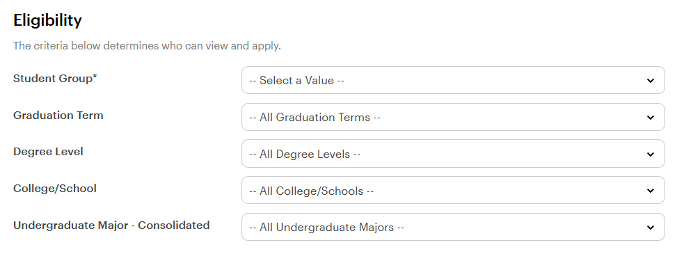 Eligibility