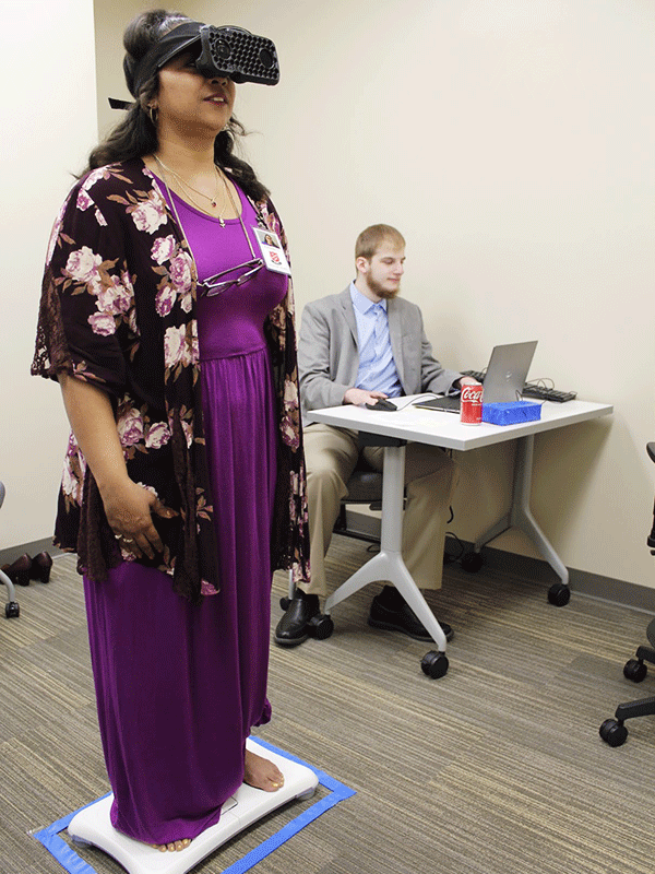 Center Pressure Point Experiment 