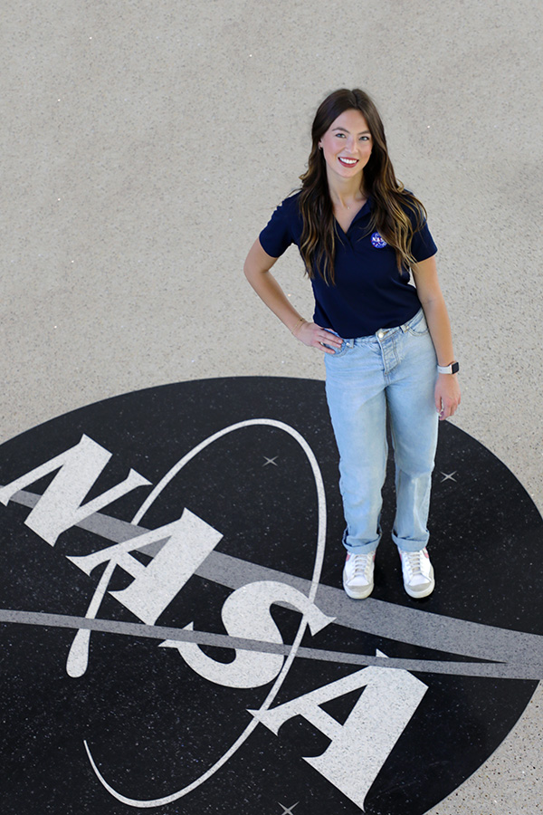Lauren Coffman at NASA
