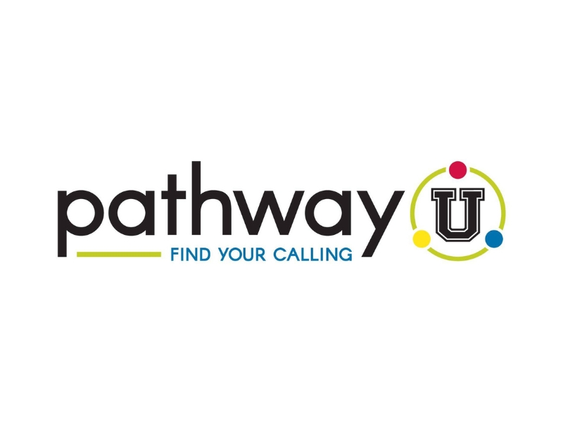 Image of PathwayU logo that says "Find Your Calling"