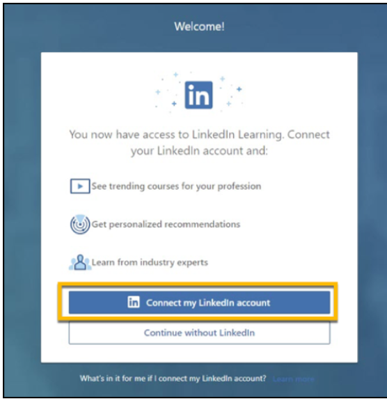 How to Log In to LinkedIn Learning