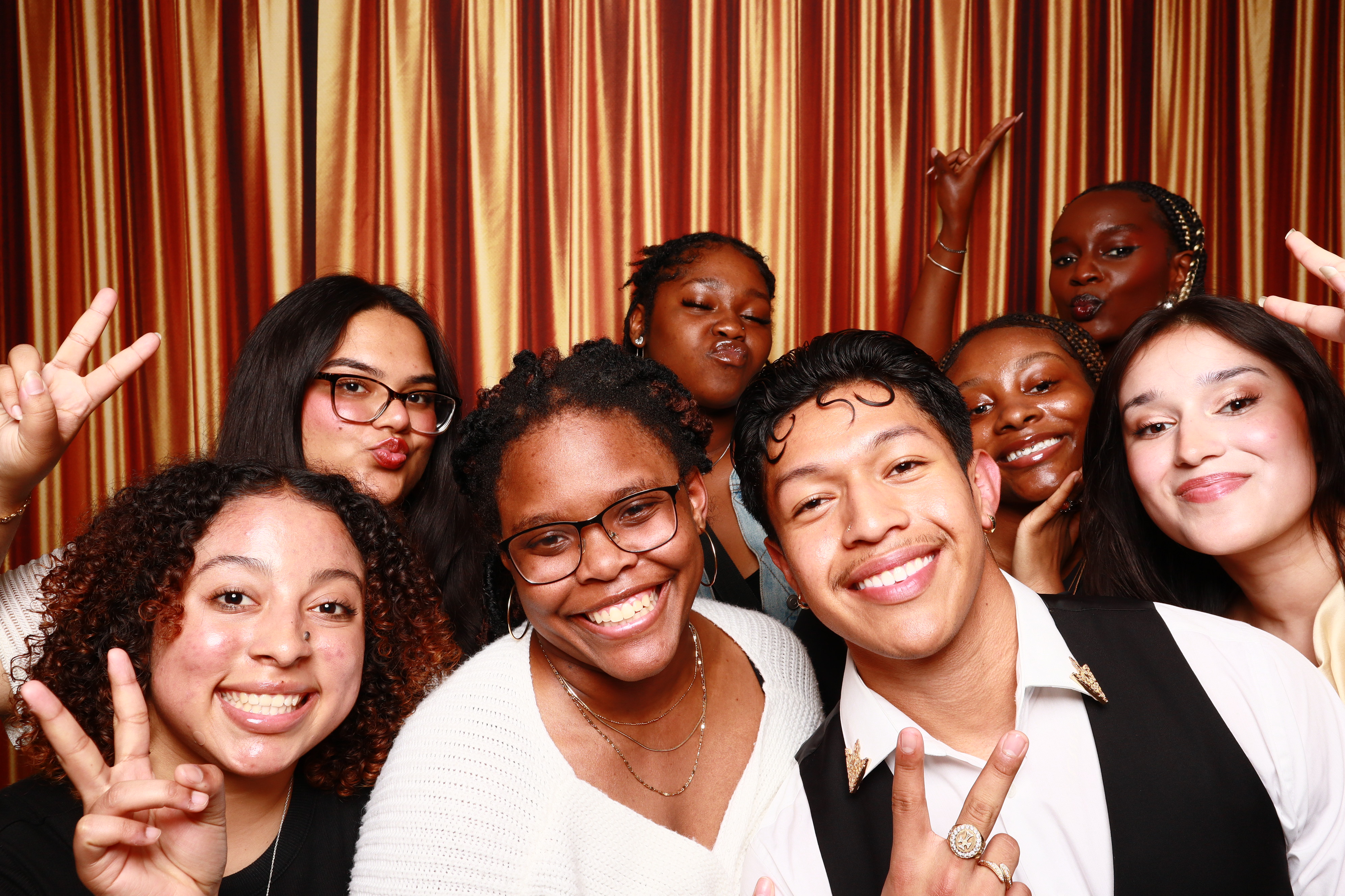 Resident Assistants at the End of the Year Banquet
