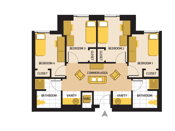 SH four bed private