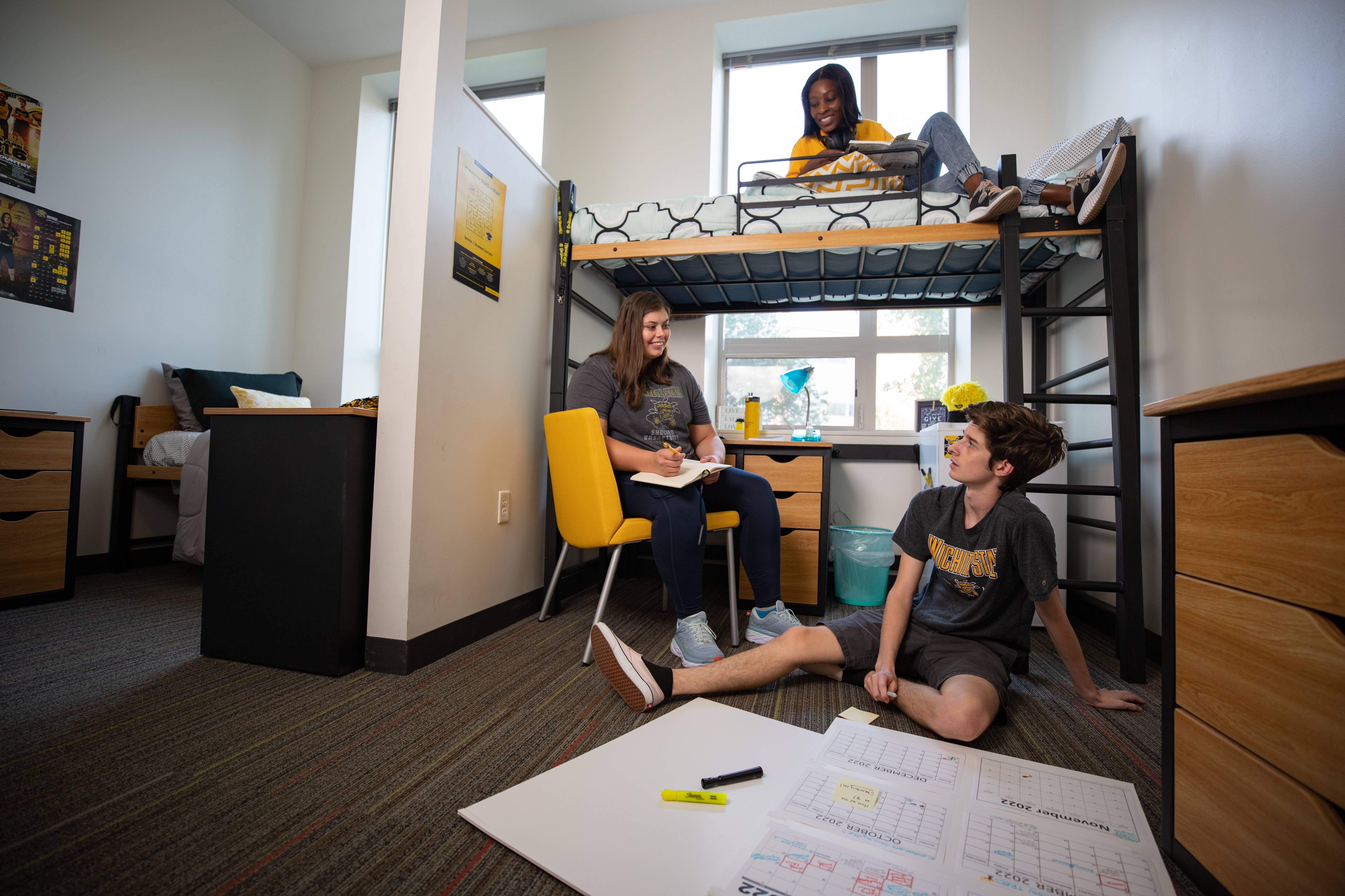 Shocker Hall bunk bed