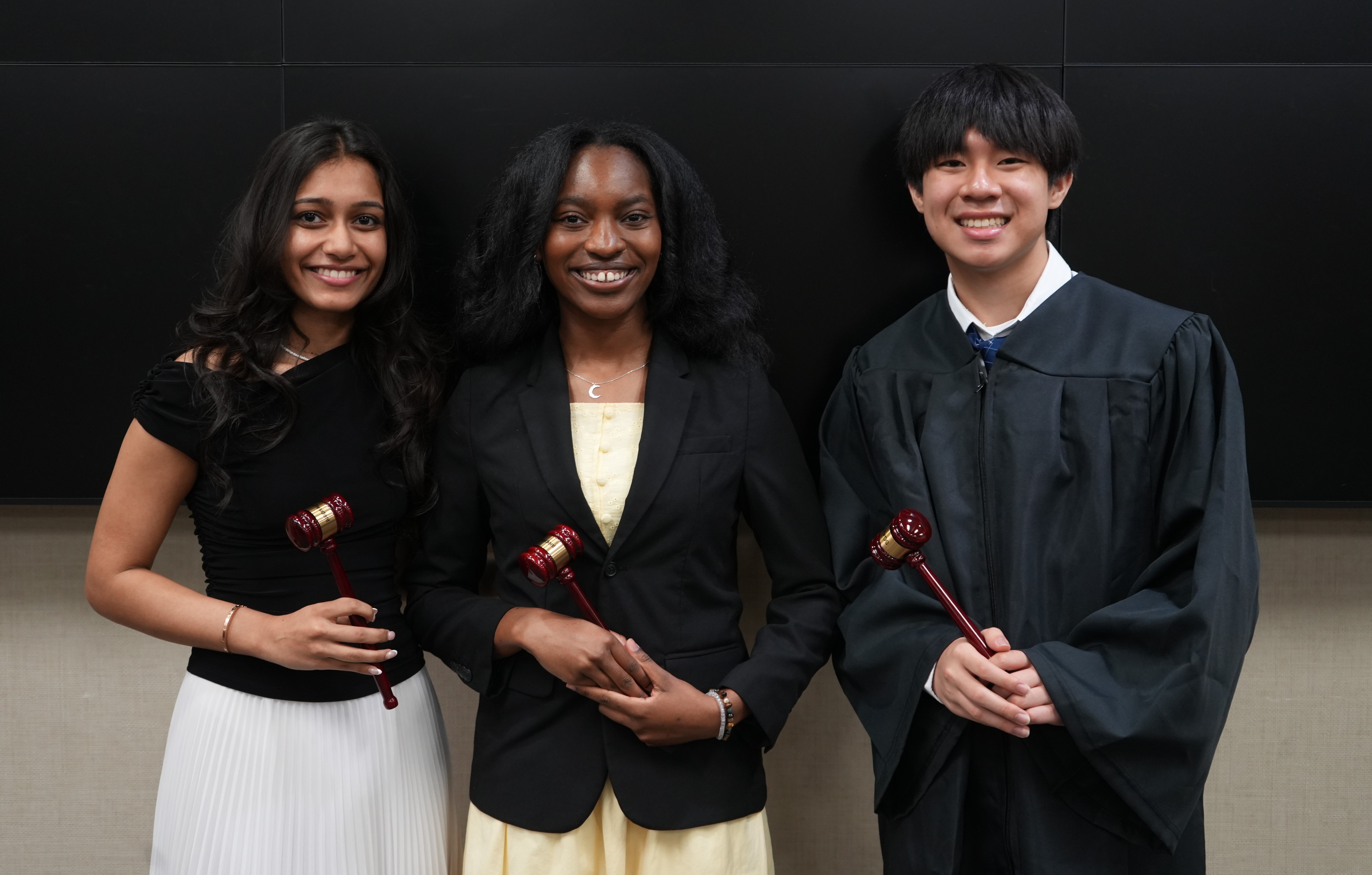 SGA Officers pose for a picture after being inaugurated.