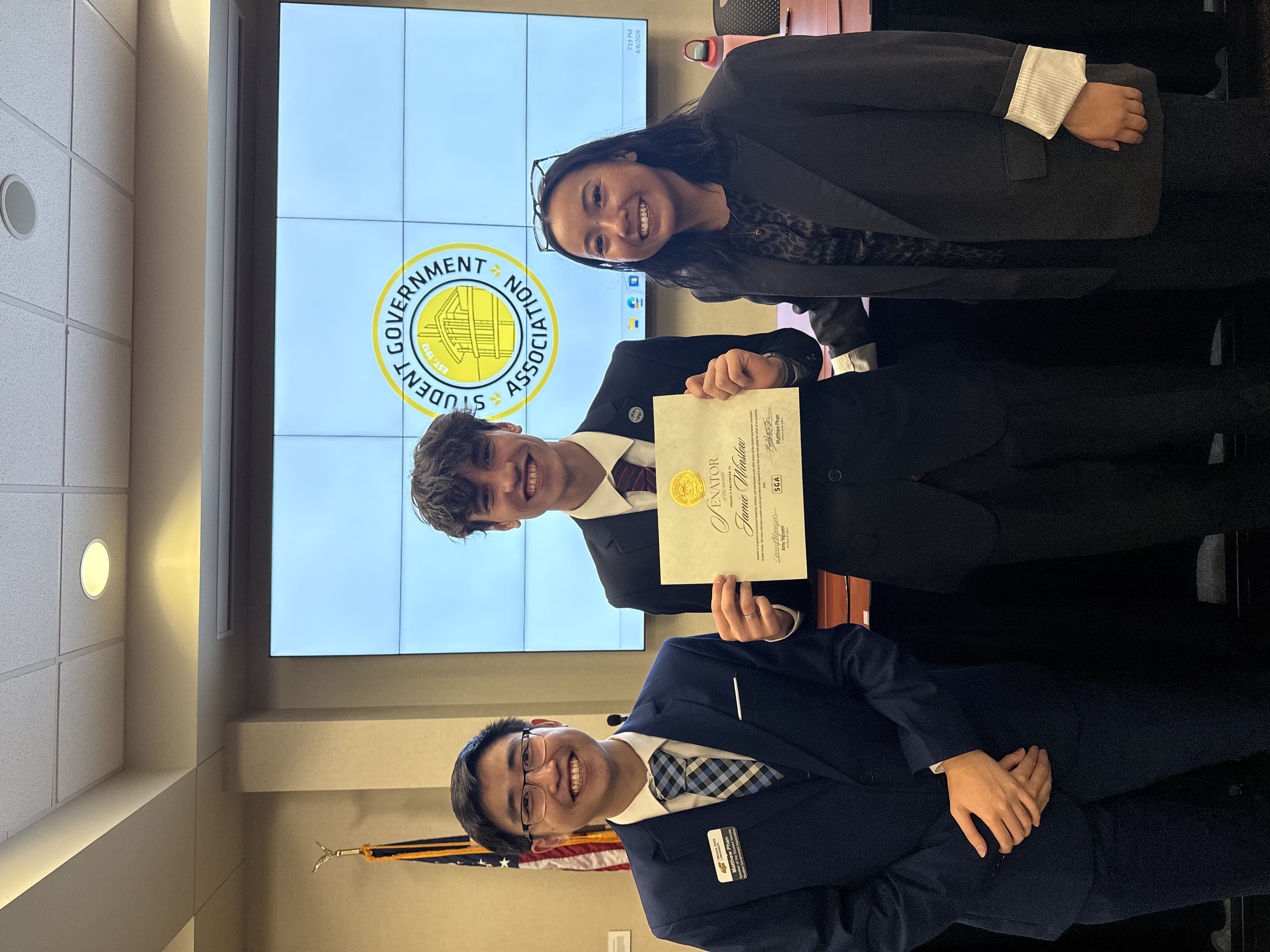 Senator Artiage Senator of the Month