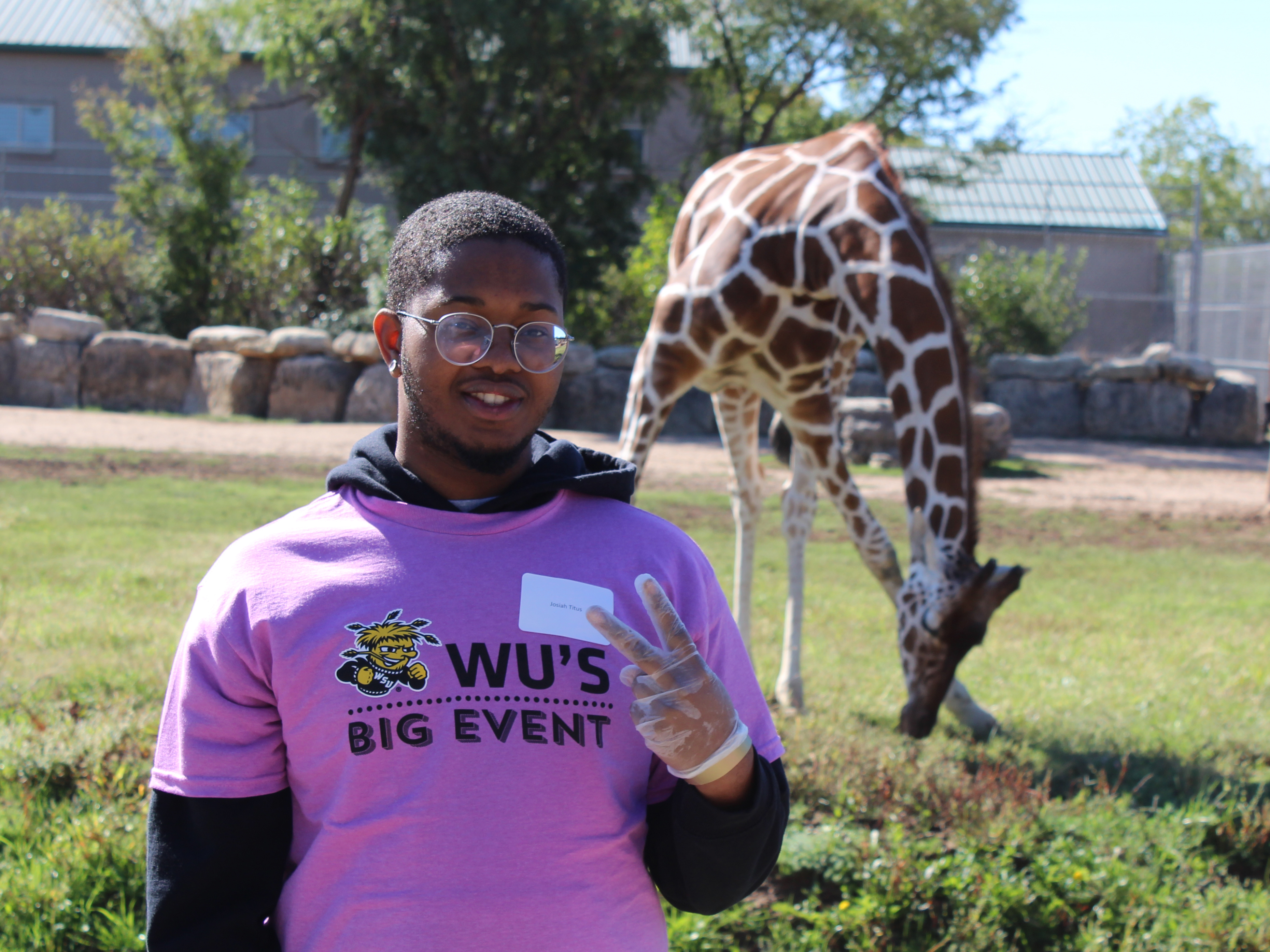 volunteer at wu's big event