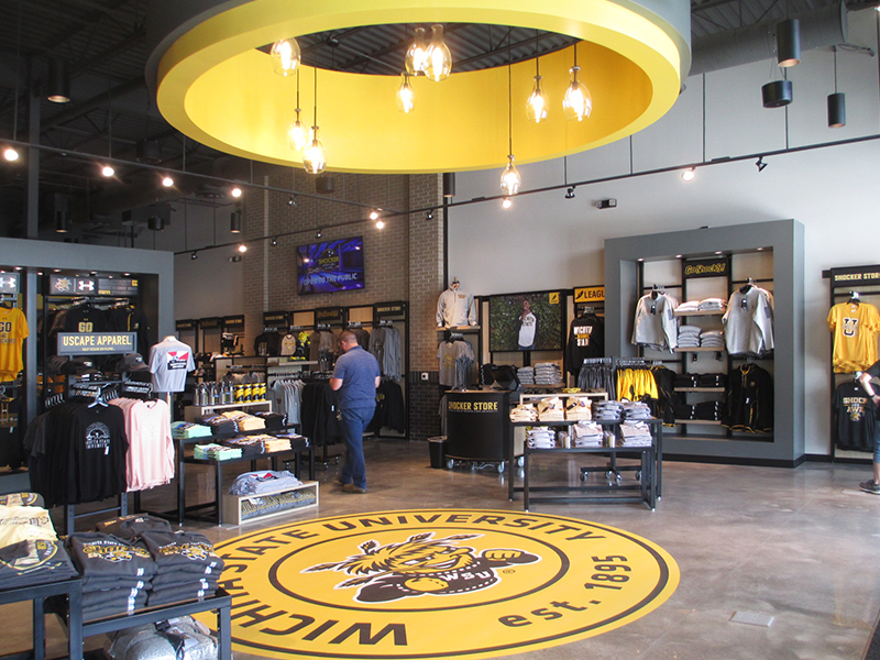 photo of the Shocker Store