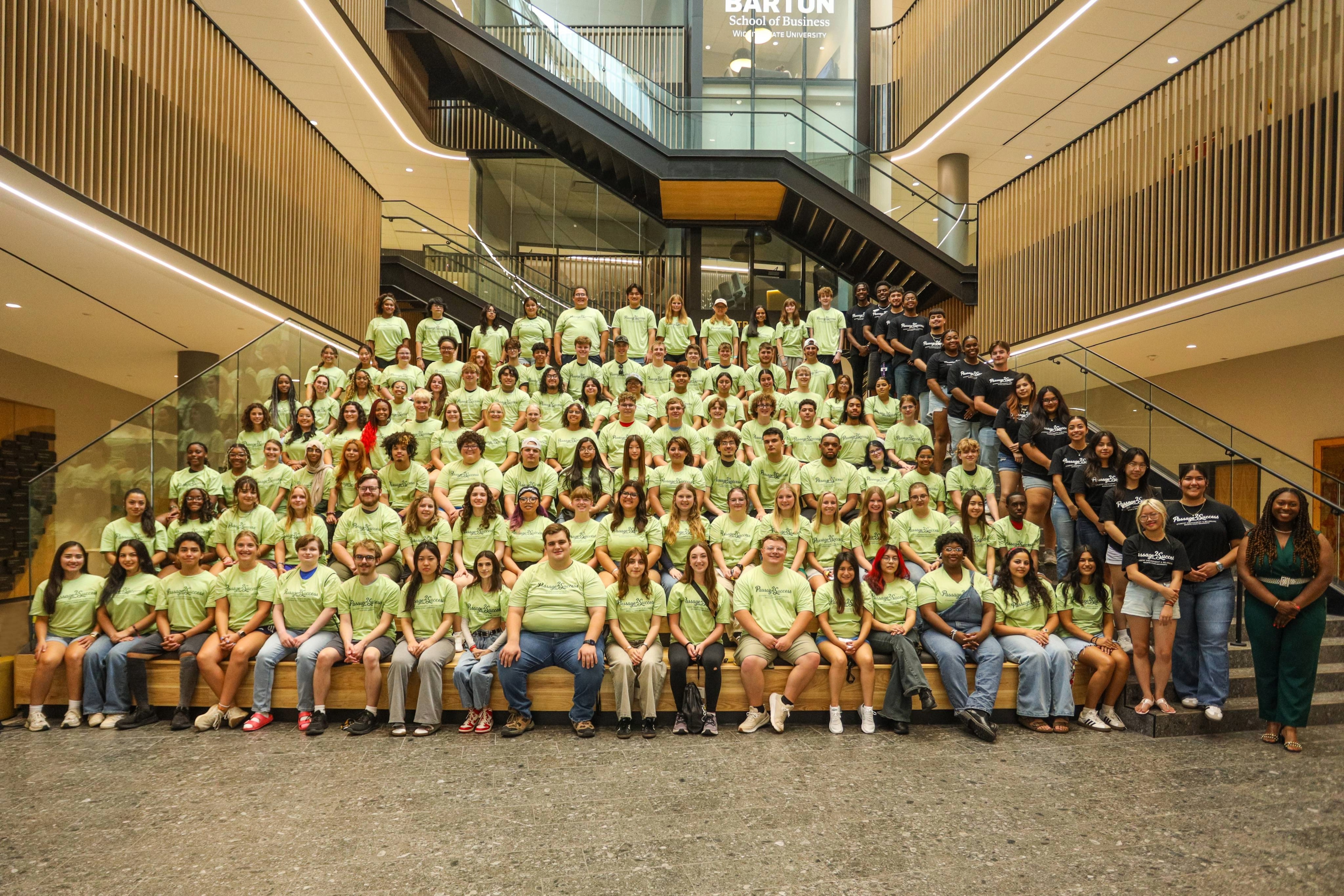 Group photo of P2S participants in Woolsey Hall