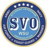Student Veterans Organization emblem. 