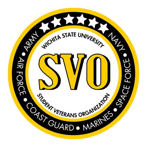 Student Veterans Organization emblem. 